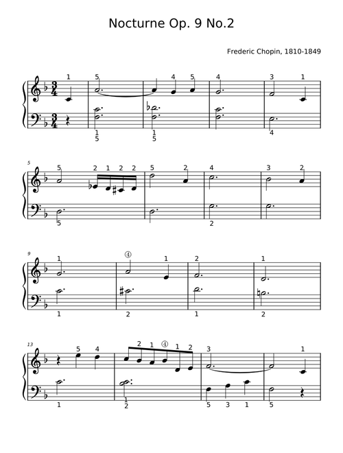 Nocturne - Frédéric Chopin