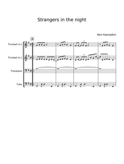 Strangers in the Night - Bert Kaempfert