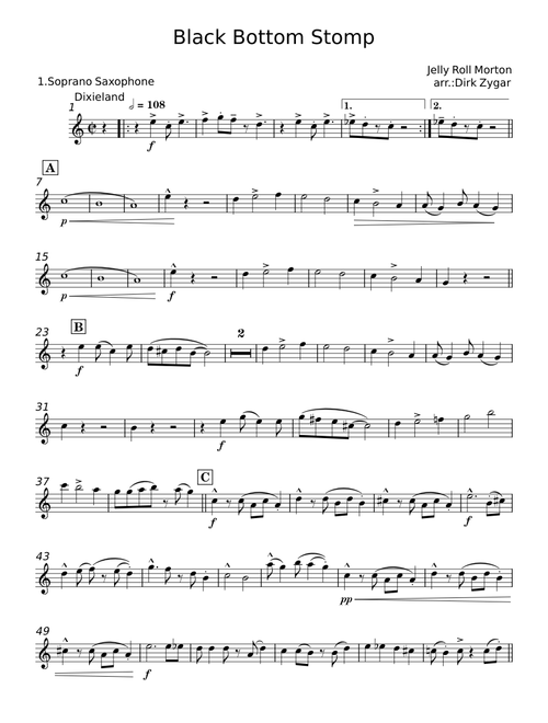Black Bottom Stomp - Jelly Roll Morton
