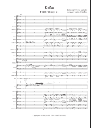 Final Fantasy VI - Kefka (Piano Reduction) Sheet Music for Piano
