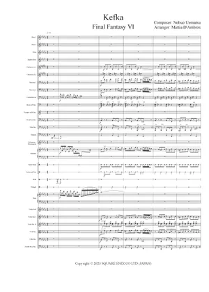 Final Fantasy VI - Kefka (Piano Reduction) Sheet Music for Piano Final Fantasy VI - Kefka (Piano Reduction) Sheet Music for Piano
