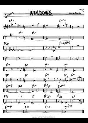 Chick Corea ピアノ楽譜 Windows - Chick Corea Sheet Music with Chords for Piano (Solo