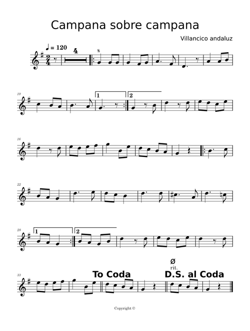 Campana sobre campana – Villancicos