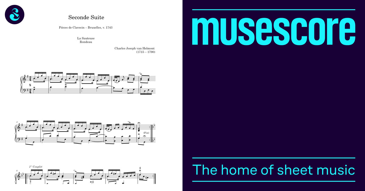 Seconde Suite - Charles Joseph van Helmont Sheet Music for