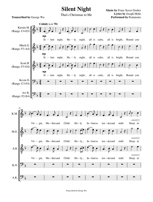 Pentatonix-Silent Night