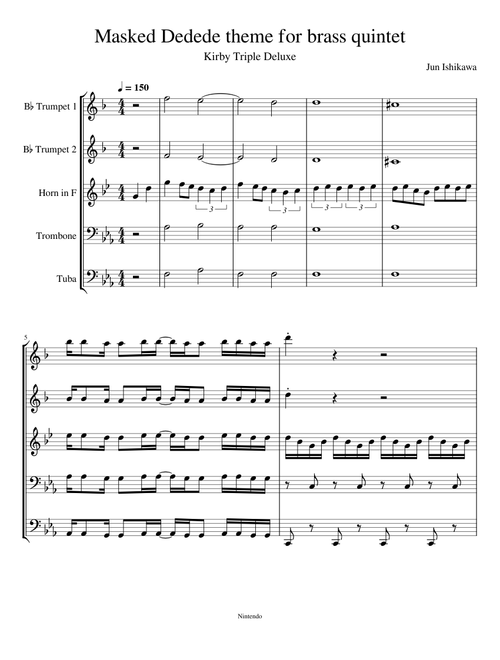 Masked Dedede Theme – Jun Ishikawa