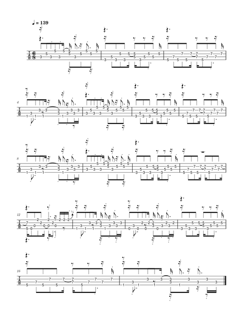 Tech Metal Bass Solo - Taylor Swift