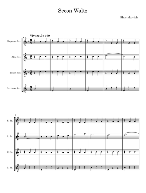 Secon Waltz - Shostakovich