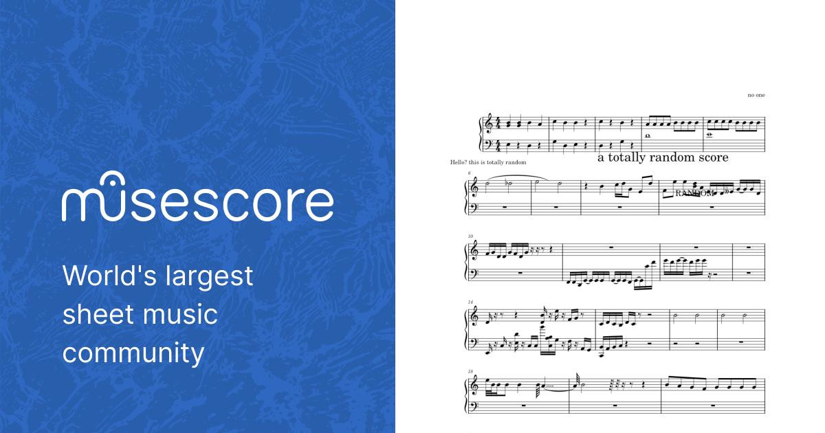 Rush B Sheet Music For Piano (Solo) | Musescore.com