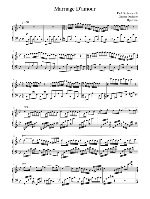 Mariage D'amour (George Davidson Edition)