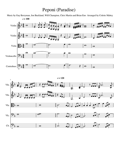Peponi for Orchestra with Percussion