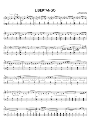 TANGO FOR TWO 楽譜 Tango for Two