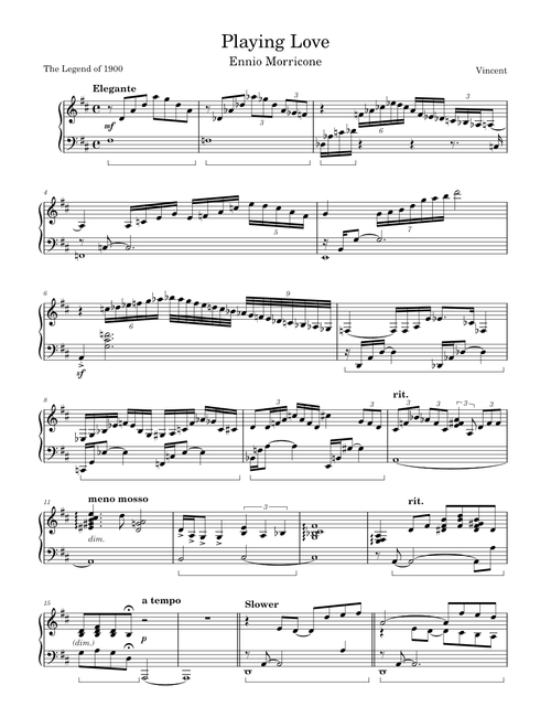 Ennio Morricone - Playing Love