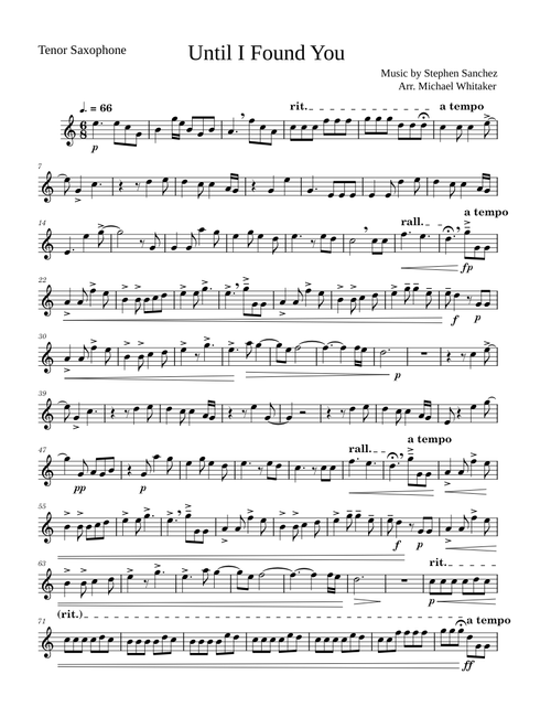 Until I Found You – Stephen Sanchez