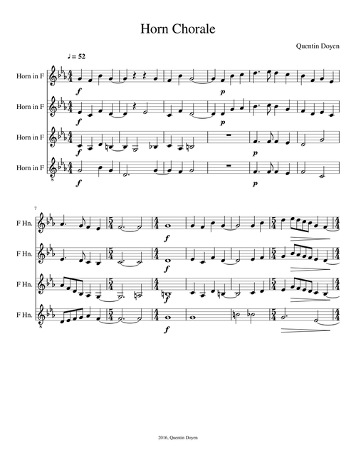 Horn Chorale