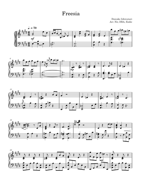 Freesia – Daisuke Ishiwatari
