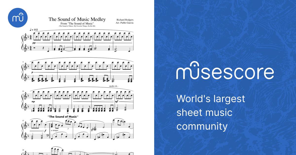THE SOUND OF MUSIC MEDLEY – Rodgers & Hammerstein (Piano Version