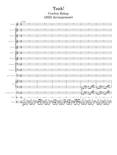 Tank! (2025 Arrangement)