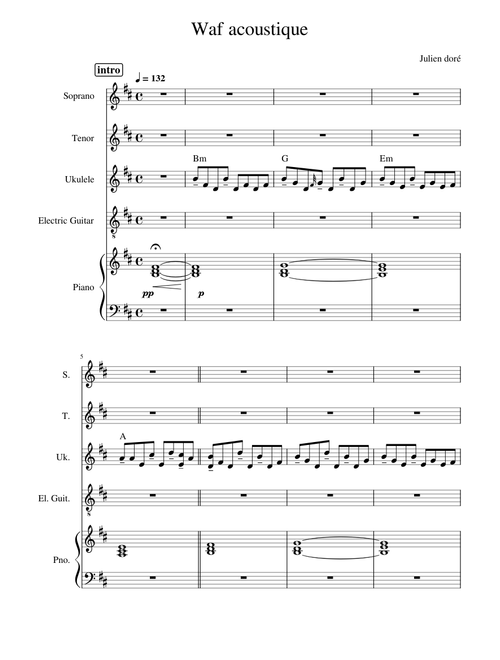 Waf acoustique - Julien doré