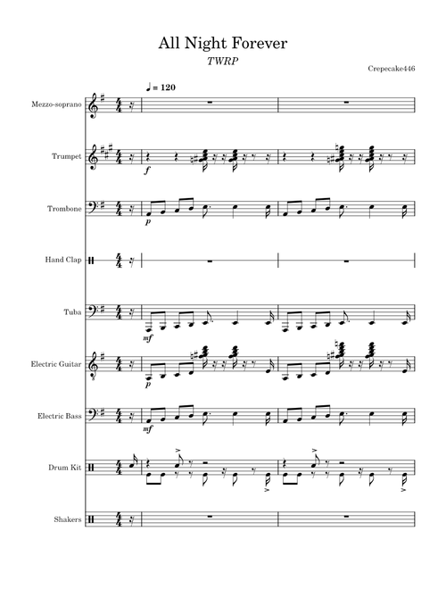 All Night Forever - TWRP [WIP arrangement]