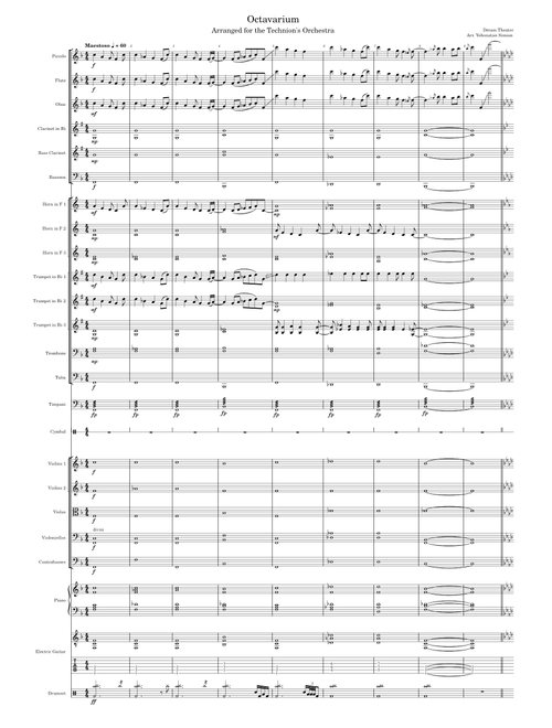 Octavarium – Dream Theater - Orchestral Cover