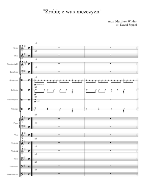 Zrobię z was mężczyzn - Matthew Wilder