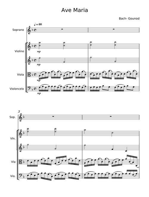 Ave maria - bach/gounod