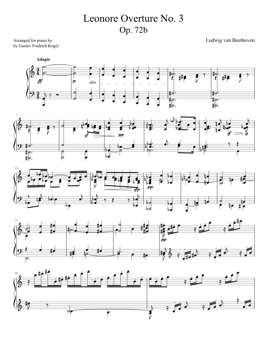 Leonore Overture No. 3