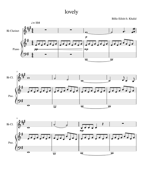 lovely clarinet