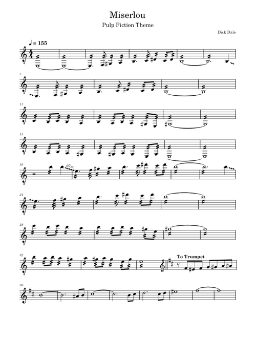 Misirlou | Miserlou | Pulp Fiction Theme