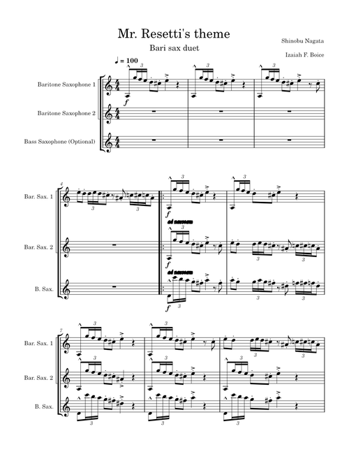 Mr. Resetti's Theme