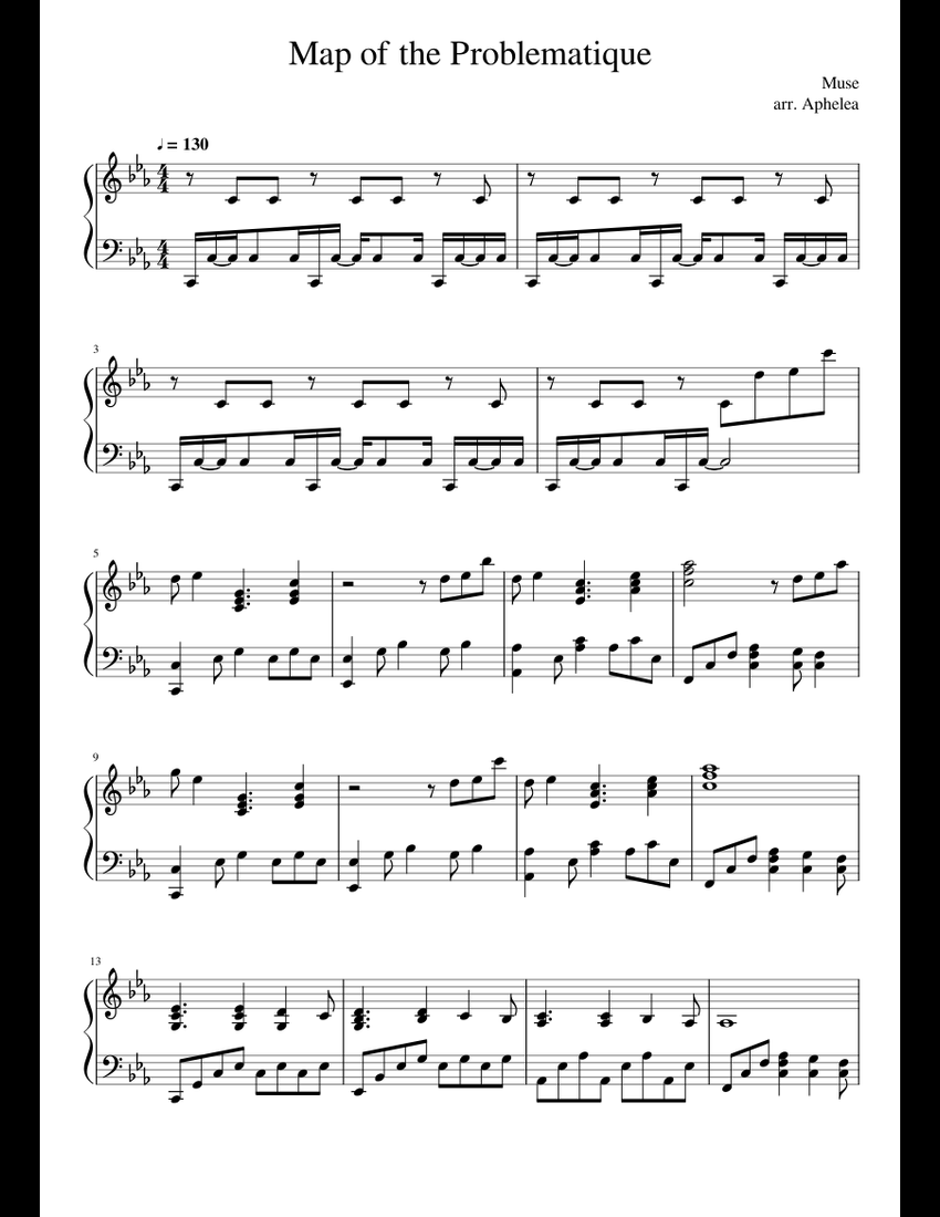 Muse Map Of The Score 0 @850x1100