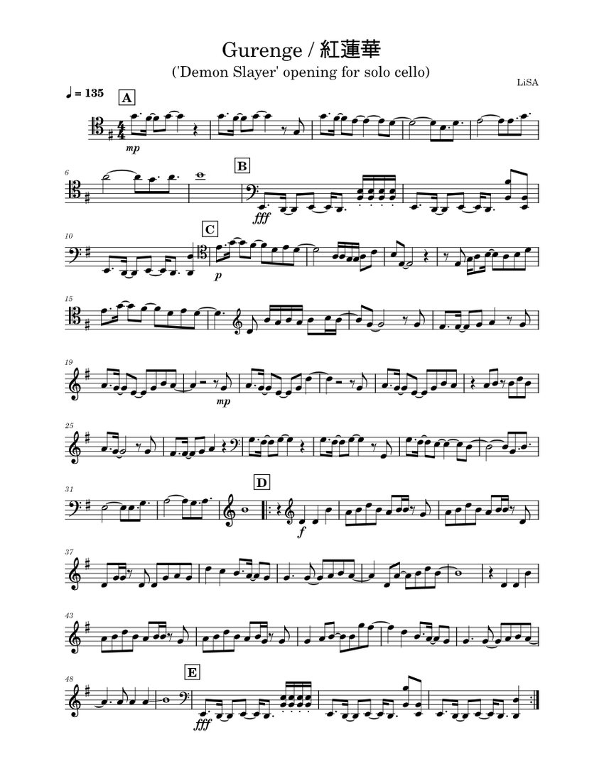 Helloween,MasterOf the rings,Bandscore楽譜 Thus Spoke Rohan Kishibe OP Sheet Music for Contrabass