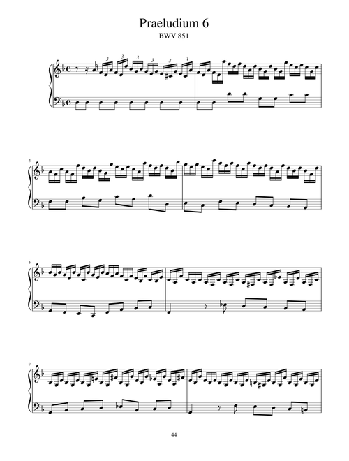 Prelude and Fugue 6 - OpenWTC