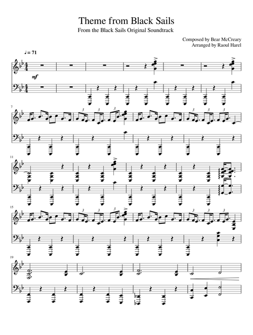 Theme from Black Sails - Bear McCreary