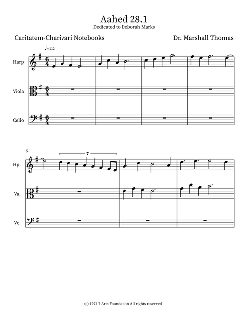 Aahed 28.1 - Celebrity Chamber Players (Small Ensemble)