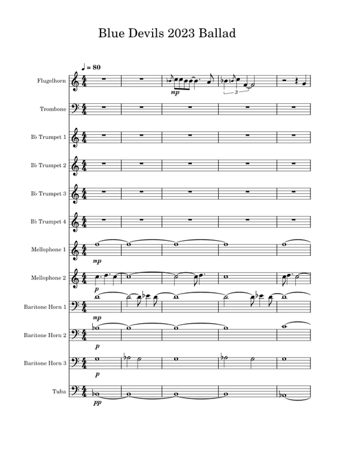 Blue Devils 2023 Ballad