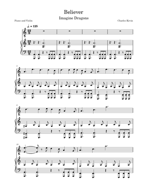 Believer – Imagine Dragons