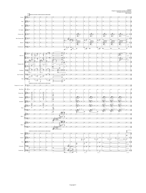 "Legend", version 20.9.17. Original composition by Barry P. Arranged and orchestrated. New sound version.