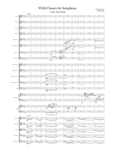 VGM Classics for Symphony — I. Dire, Dire Docks