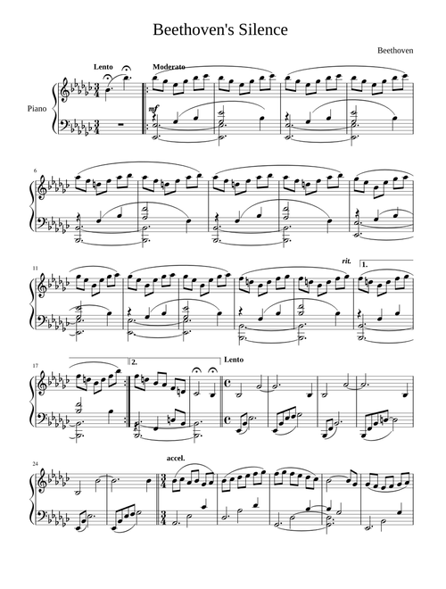 Beethoven Silence,,,,,مع تحيات ماهر الغمرى