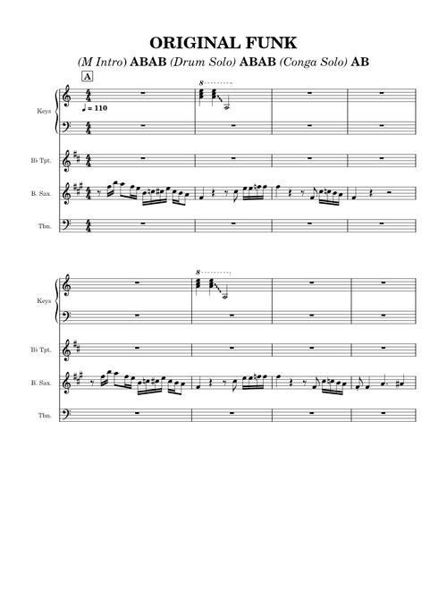 Original Funk Chart