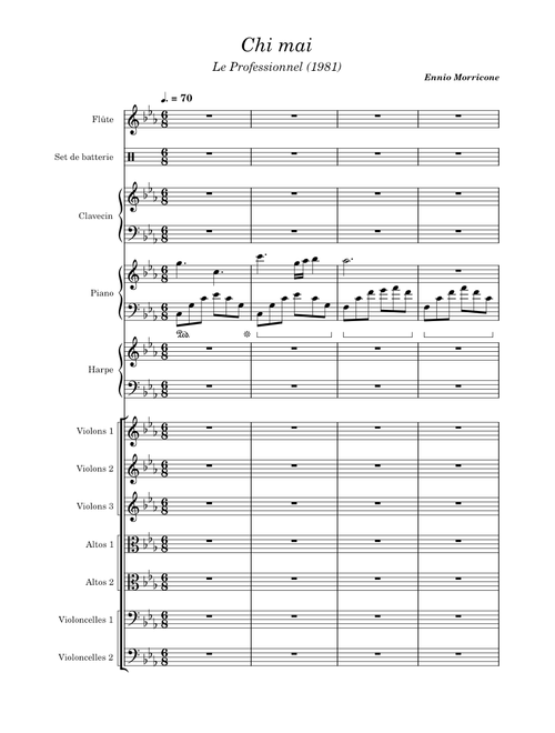 Chi mai, by Ennio Morricone