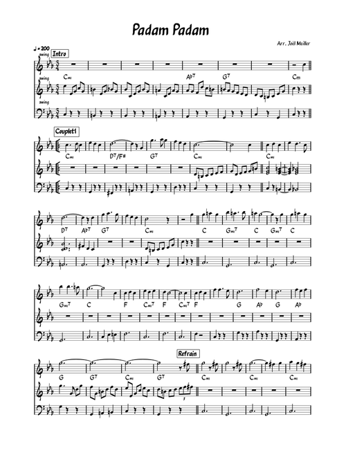 Padam padam – Édith Piaf