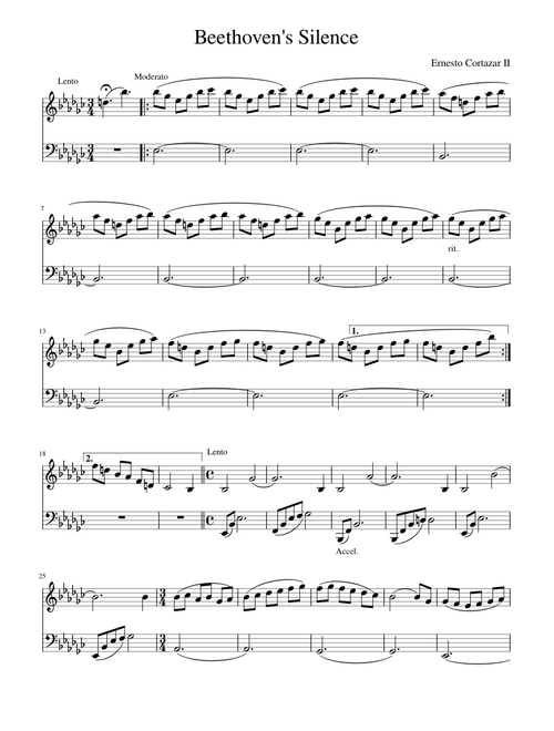 Beethoven's Silence