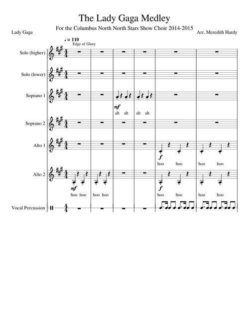 The Lady Gaga Medley 