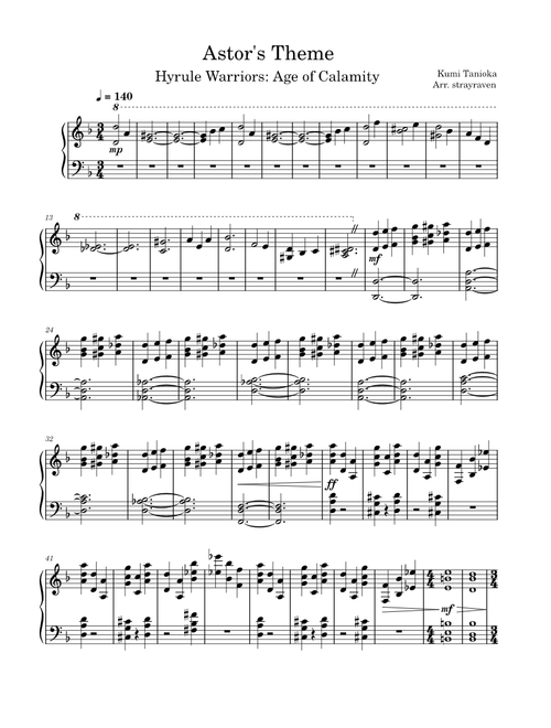 Astor's Theme – Kumi Tanioka Hyrule Warriors: Age of Calamity