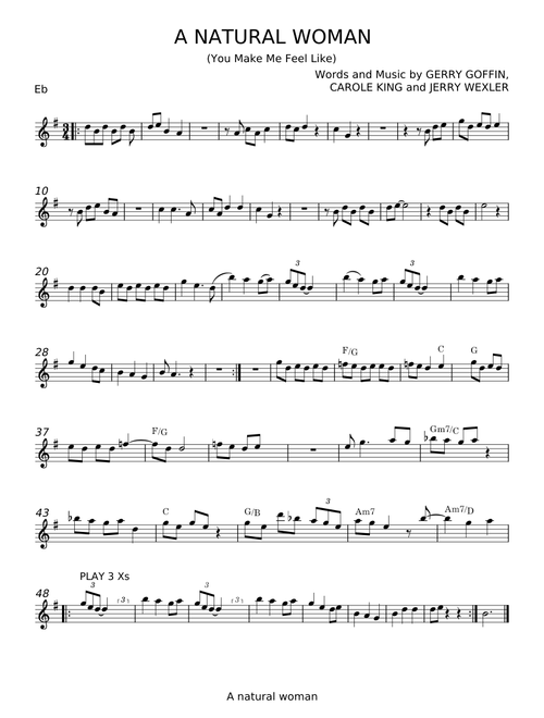 (You Make Me Feel Like) A Natural Woman - Carole King