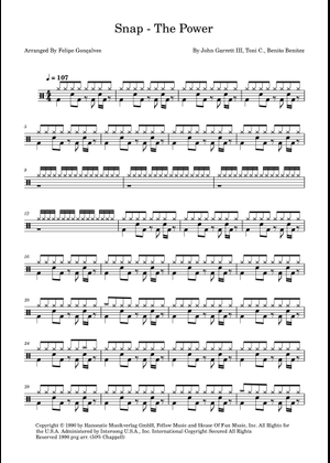 Play Official version of The Power Sheet Music by Snap for Piano