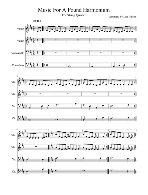 Music For A Found Harmonium